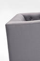 Noho Arm Chair (Silver Satin Fabric) - [LC10061SIL] 3