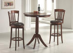Plainview Canton Bistro Table Set (Brown Finish)