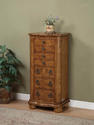 Porter Valley Jewelry Armoire (Distressed Oak)