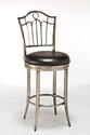 Portland Swivel Counter Stool (Antique Pewter Finish)