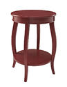 Round Shelf Table (Red)