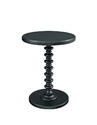 Round Spindle Table (Black)