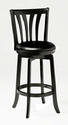 Savana Swivel Counter Stool (Black Finish)