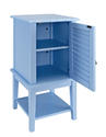 Shutter Door Table (Ocean Blue)