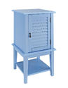 Shutter Door Table (Ocean Blue) - [254-351] 1