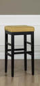 Sonata Counter Stool (Yellow Microfiber)