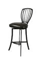 Tropez Swivel Counter Stool (Phantom & Melvin Chocolate Finish)