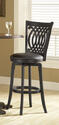 Van Draus Swivel Bar Stool (Black Finish)