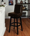 Wayne Swivel Counter Stool (Brown)