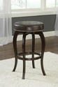 Wilmington Swivel Counter Stool (Cappucinno & Brown Finish)