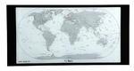 World Map Computer Desk (Printing Map) - [942-240] 1