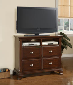 Canton Media Cabinet (Cherry Finish) - [CN600TV]