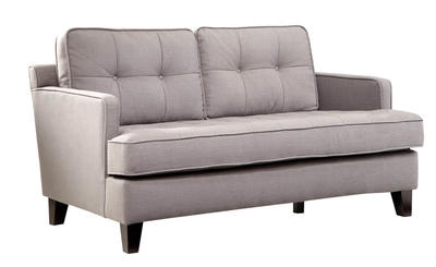 Eden Loveseat (Cement Gray Fabric) - [LC21512CE]