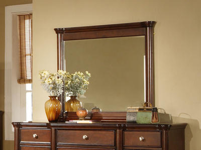 Hamilton Dresser Mirror (Dark Cherry Finish) - [HM100MR]