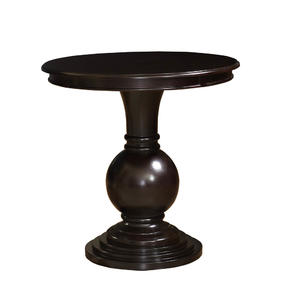 Round Accent Table (Espresso) - [809-350]