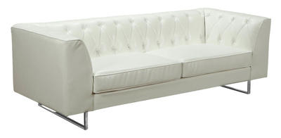 Troika Sofa (White) - [LC3093WHITE]