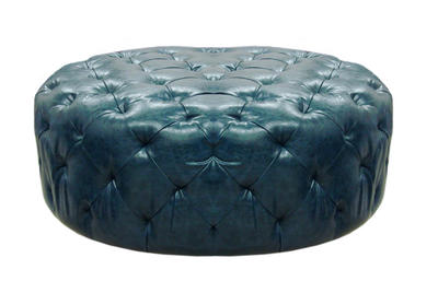 Victoria Ottoman (Ocean Blue) - [LC5005OTOC]